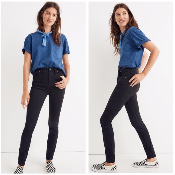 Madewell Denim - Madewell high rise skinny jeans, 27, faded black Madewell Denim - Madewell high rise skinny jeans, 27, faded black